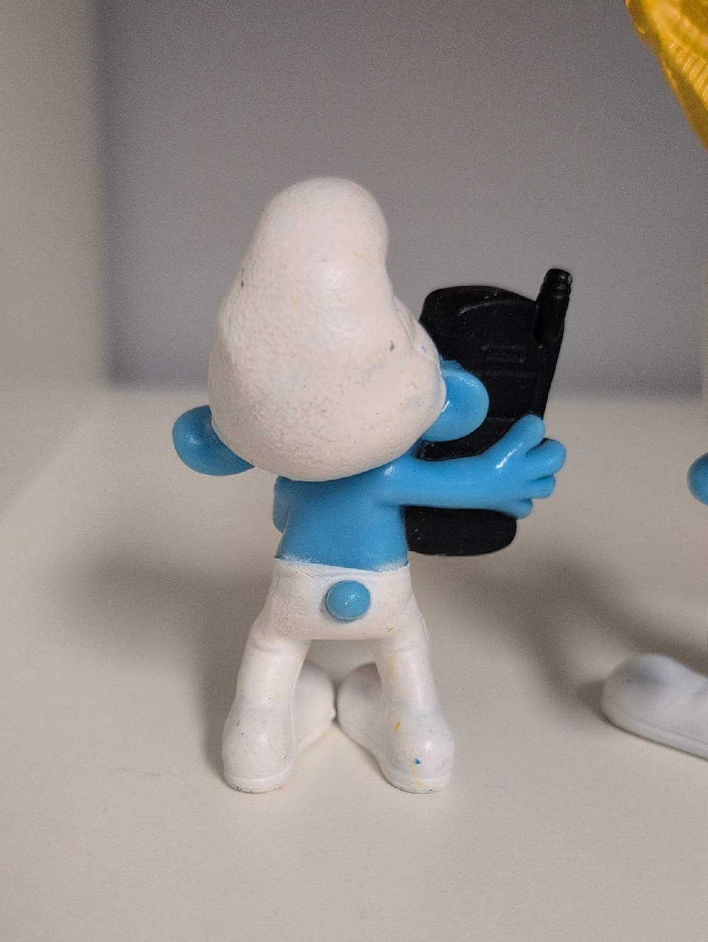 Smurf Figures Set Of 4 McDonald's 3" Smurfs Smurfette Brainy(2) Clumsy 2011 2013 - Picture 10 of 14